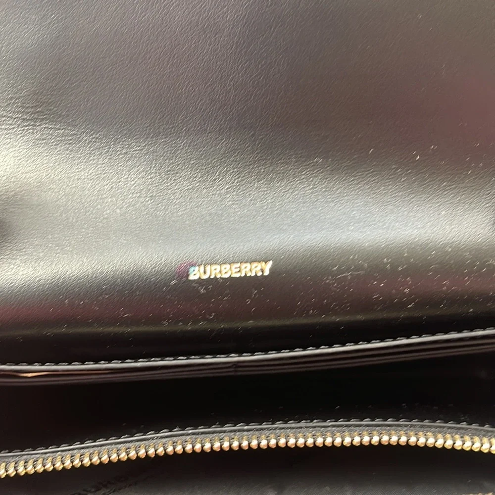 Burberry Vintage Check and Leather wallet with Detachable strap - Picture 7 of 16